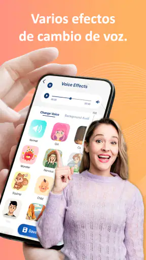 Cambiador de Voz con Efectos screenshot