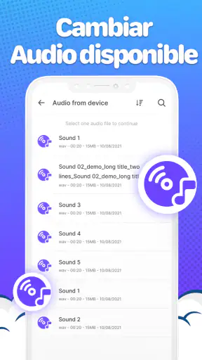 Cambiador de Voz con Efectos screenshot