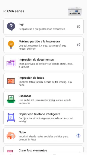 Canon PRINT screenshot