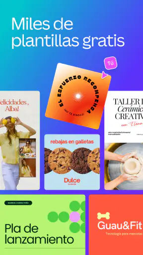 Canva: Diseño IA, foto y vídeo screenshot