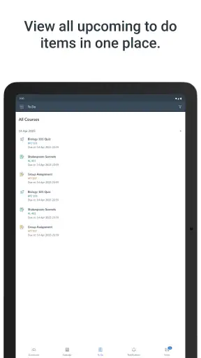 Canvas Student screenshot