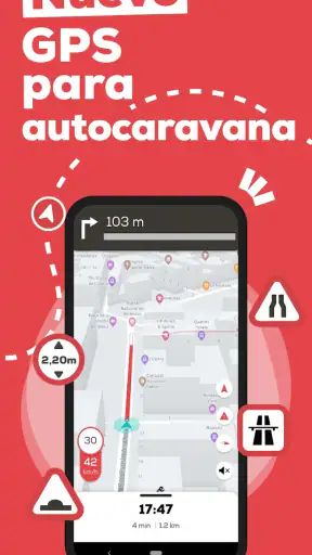 CaraMaps - Áreas Autocaravana screenshot