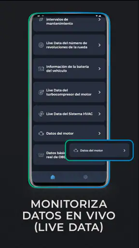 Carista OBD2 screenshot