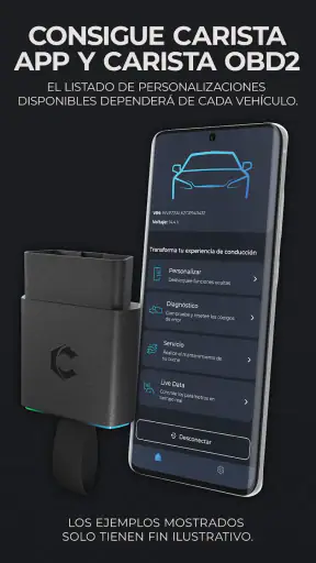 Carista OBD2 screenshot