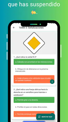 CarnetFacil.es: Tests DGT 2024 screenshot