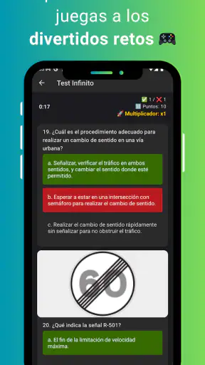 CarnetFacil.es: Tests DGT 2024 screenshot