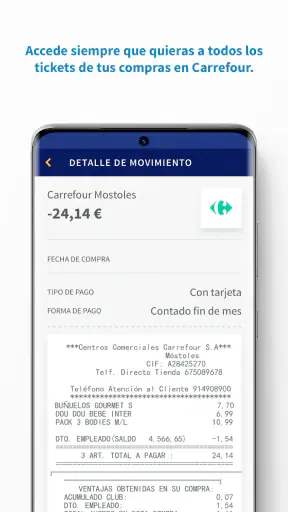 Carrefour PASS Móvil screenshot