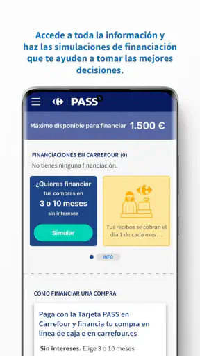 Carrefour PASS Móvil screenshot