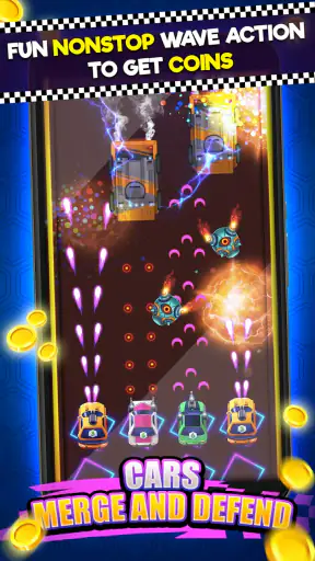 Cars: Merge and Defend screenshot