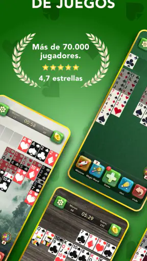 Carta Blanca: FreeCell Clásico screenshot