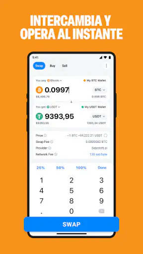 Cartera Bitcoin, Cripto y DeFi screenshot