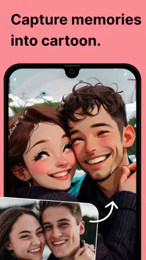 Cartoon photo editor - ToonAI screenshot