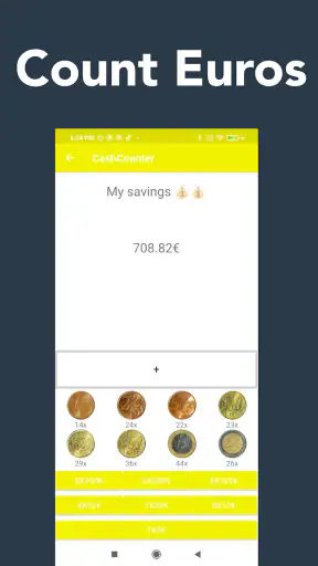 CashCounter: contador de euros screenshot