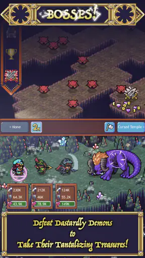 Cave Heroes: Idle RPG screenshot