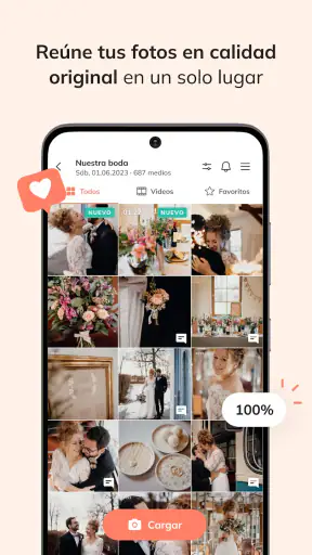 celebrate: compartir fotos screenshot