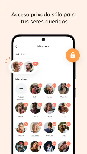 celebrate: compartir fotos screenshot