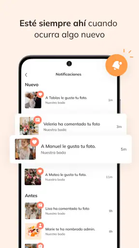 celebrate: compartir fotos screenshot