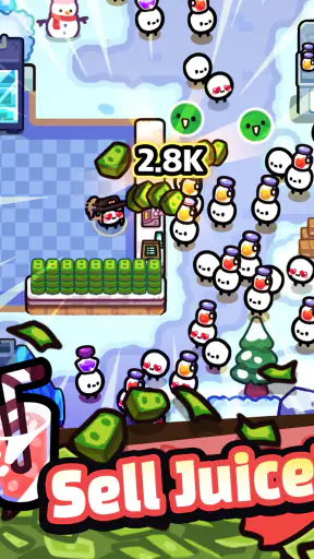 Chainsaw Juice King: Mercado screenshot