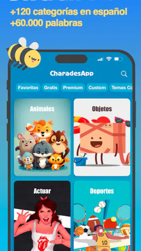Charadas y Mimica: CharadesApp screenshot