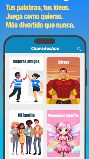 Charadas y Mimica: CharadesApp screenshot