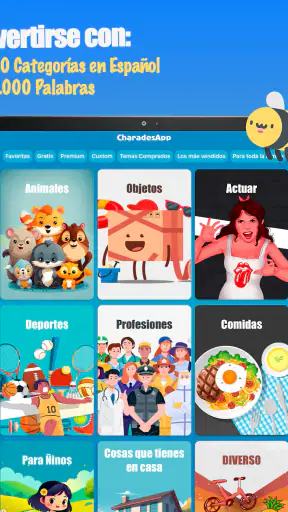 Charadas y Mimica: CharadesApp screenshot