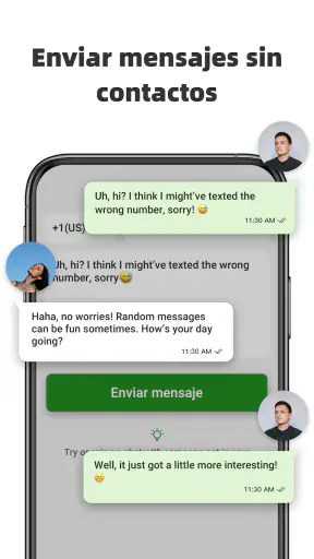 Chat Directo y Mensajería screenshot