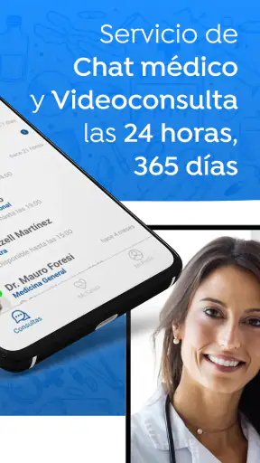 Chat Médico Asisa screenshot