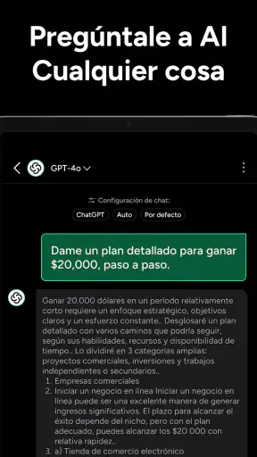 ChatGPT powered IA - Genie AI screenshot