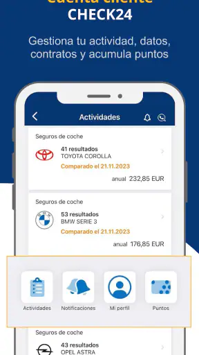 CHECK24 España screenshot