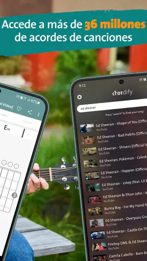 Chordify: Acordes & Afinador screenshot