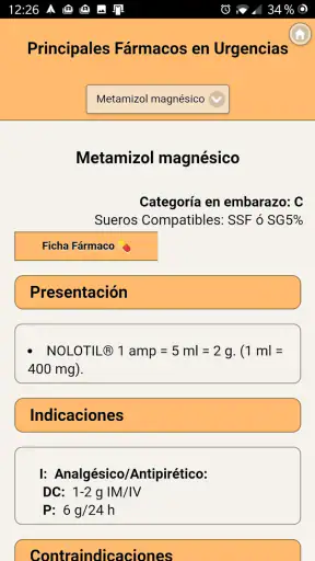 Chuletario Urgencias EH screenshot
