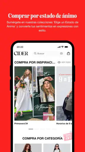 CIDER - Ropa y Moda screenshot