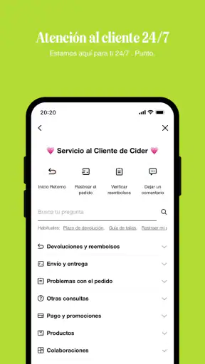 CIDER - Ropa y Moda screenshot