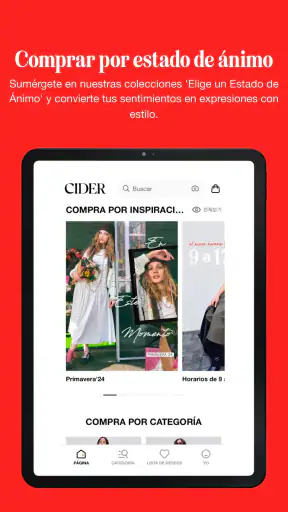 CIDER - Ropa y Moda screenshot