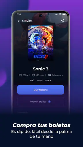 Cine Yelmo Go screenshot