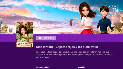 Clan RTVE Android TV screenshot