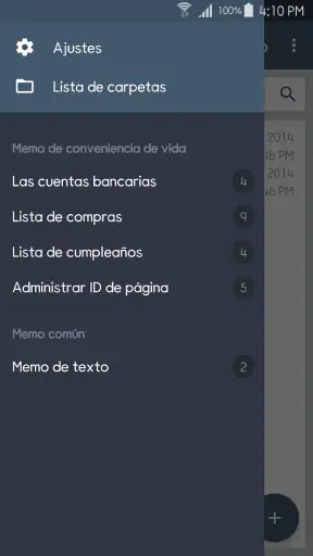 ClevNote - Bloc de notas screenshot