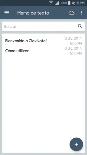 ClevNote - Bloc de notas screenshot