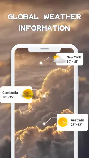 Clima diario screenshot