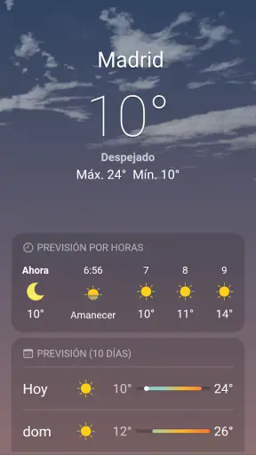 Clima Real screenshot