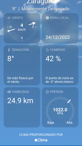 Clima Real screenshot