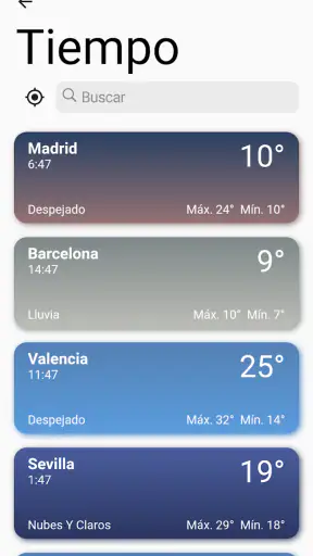 Clima Real screenshot