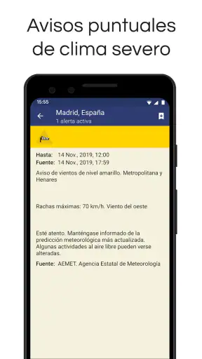 Clime: Radar del Tiempo screenshot