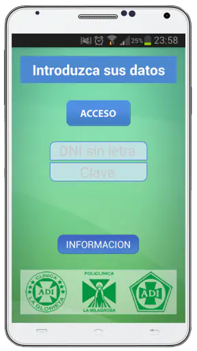 Clínicas ADI screenshot