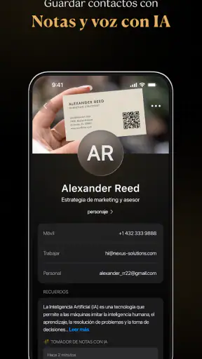 CM: Digital Business Card screenshot