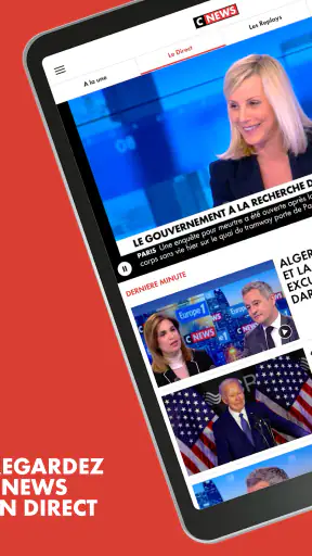 CNEWS - Toute l'Actu en direct screenshot