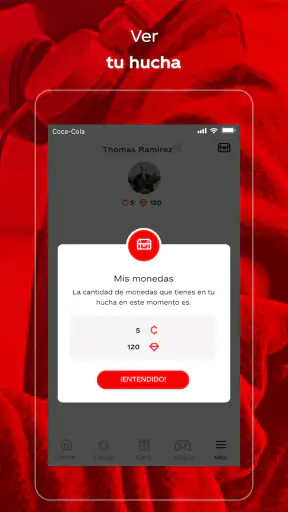 Coca-Cola: Juegos y Premios screenshot