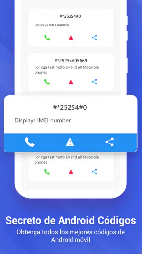 Código secreto para Android screenshot