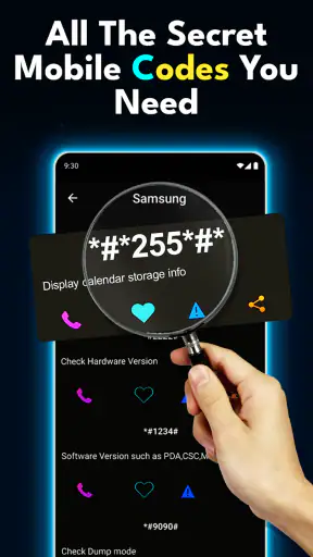 Código secreto para Android screenshot