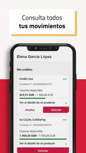 Cofidis España screenshot